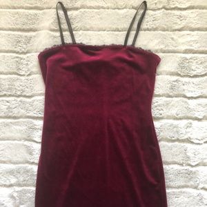 Forever 21 velvet dress size s